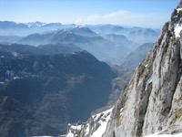Vistas del concejo de Amieva desde el Mirador de Ordiales