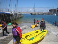 Bahía de San Lorenzo desde el mar
