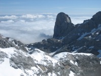 Vistas al Picu Urriellu o Naranjo de Bulnes