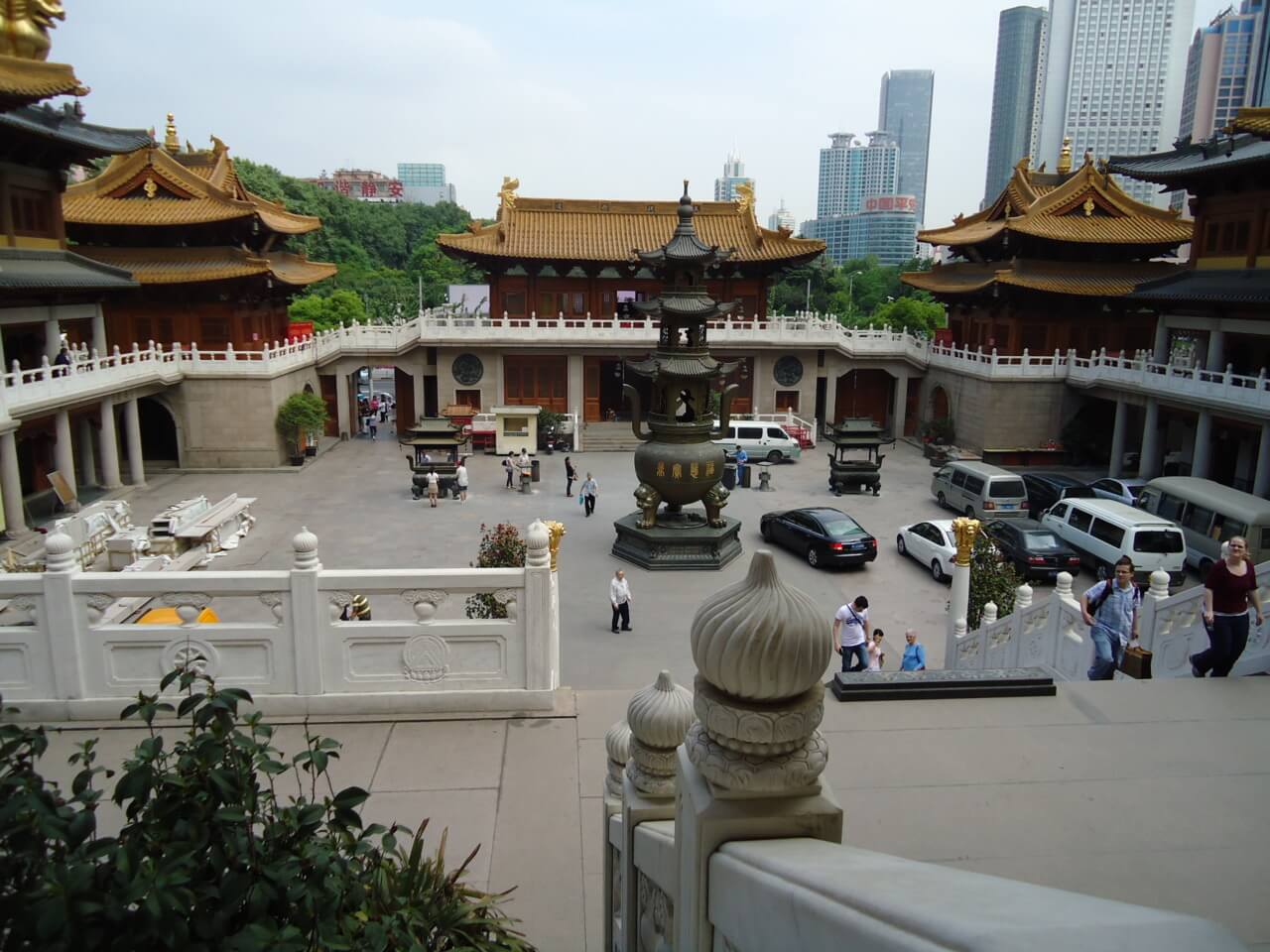 Templo budista en Shanghai