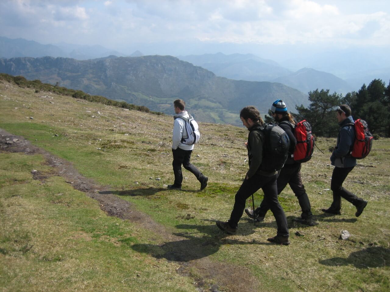 Examen de orientación en la Sierra del Sueve, Asturias